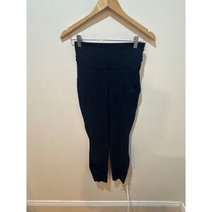 Lululemon Base Pace 25 Inch Inseam Leggings Navy Blue Size 6 LW5DKHS